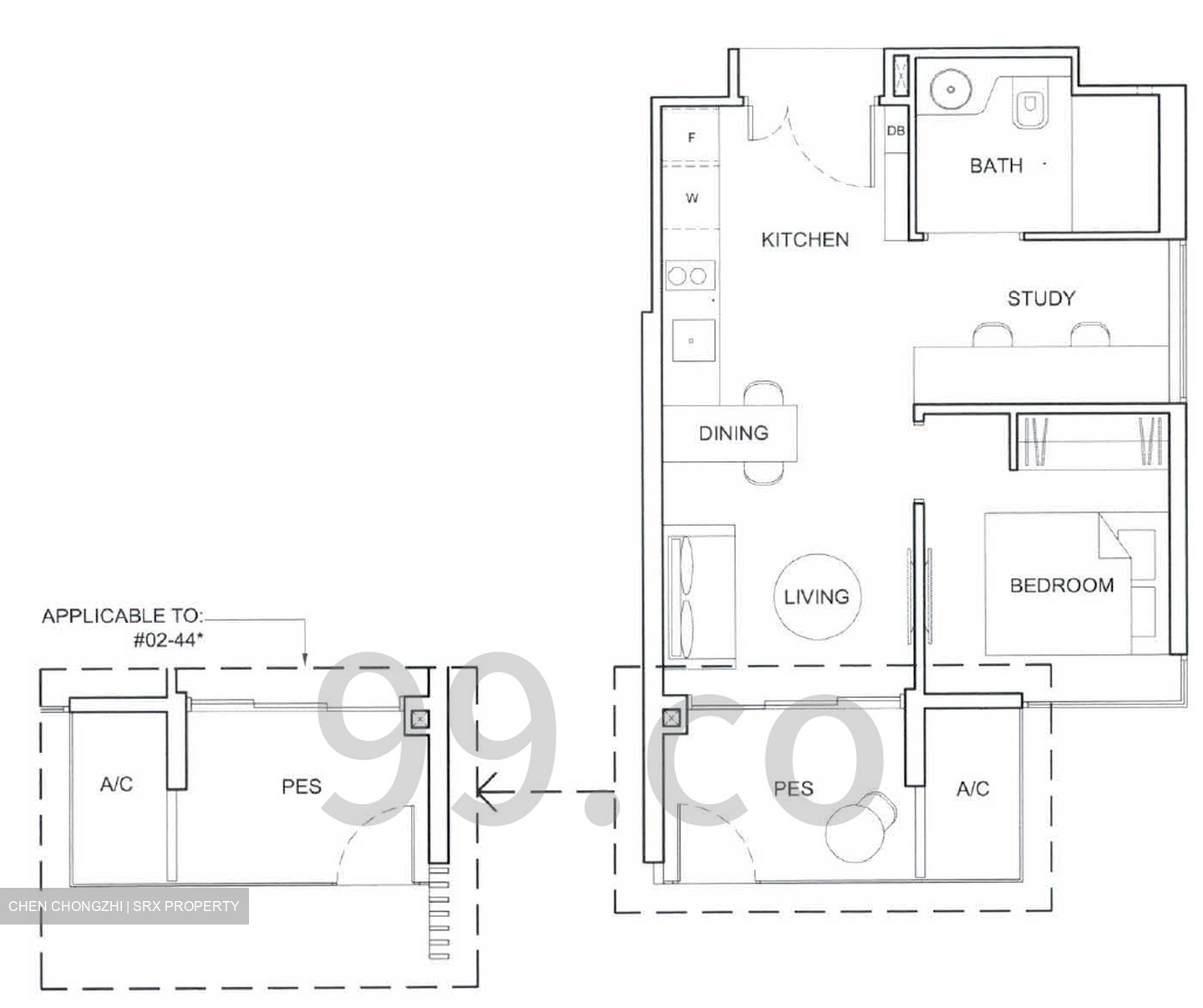 High Park Residences (D28), Apartment #607508751